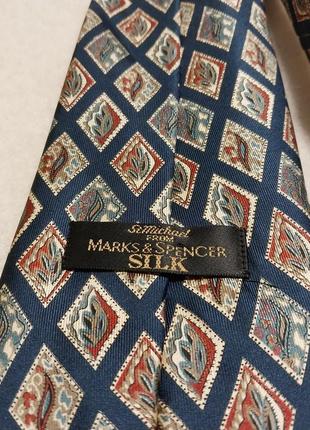 Высококачественный брендовый стильный галстук marks &amp; spencer7 фото