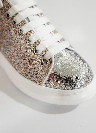 Жіночі кросівки/кеди олександр маквин з камінням