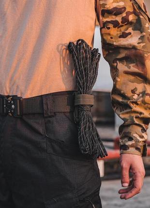 Карабин тактический, для рюкзаков, ремней, сумок с системой molle, (20*23 см) хаки