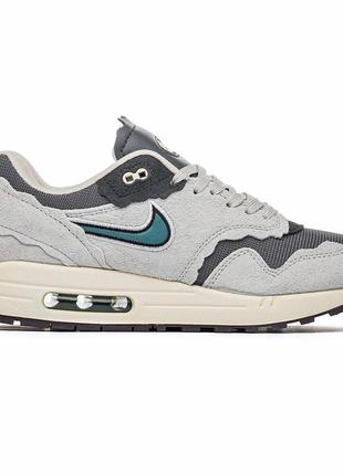 Мужские кроссовки серые nike air max 1 protection pack2 фото