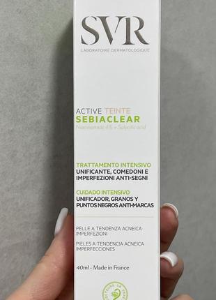 Svr sebiaclear active teinte cream