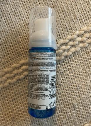 Мицеллярная пенка для лица la roche-posay, 50 мл. піна міцелярна