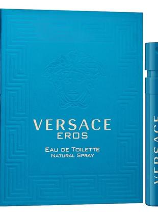 Мужская туалетная вода пробник versace eros8 фото