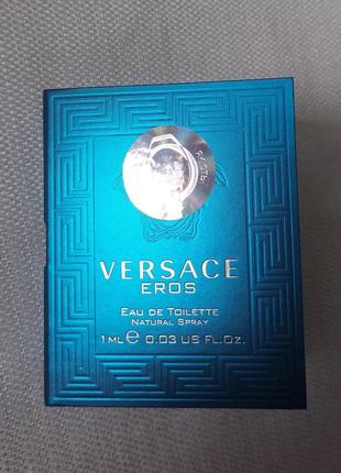 Мужская туалетная вода пробник versace eros1 фото