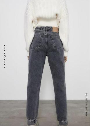 Zara mom jeans4 фото