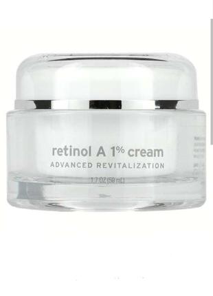 Крем для обличчя з ренітолом retinol a 1% cream 50 мл, life-flo