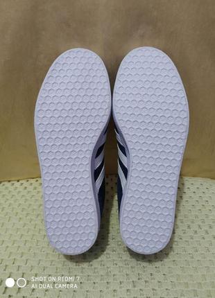 Шкіряні кросівки adidas gazelle6 фото