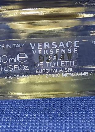 Versace versense туалетная вода парфюм духи парфюмерная вода остаток во флаконе оригинал3 фото