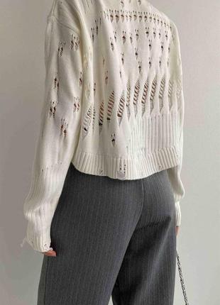 Стильный женский свитер, кофта, оверсайз, 42-44-46-48, хорошее качество4 фото