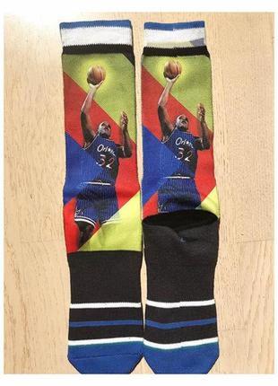 Баскетбольные носки stance shaquille o'neal orlando magic1 фото