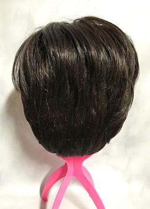 Новый шикарный стильный парик сша 100% натуральные волосы! идеальная укладка! люкс!...