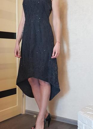 Эксклюзивное дизайнерское платье сарафан, дорогой бренд, оригинал
