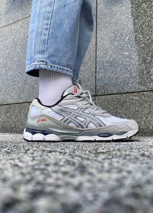 Мужские кроссовки asics gel nyc grey 40-41-42-44-453 фото