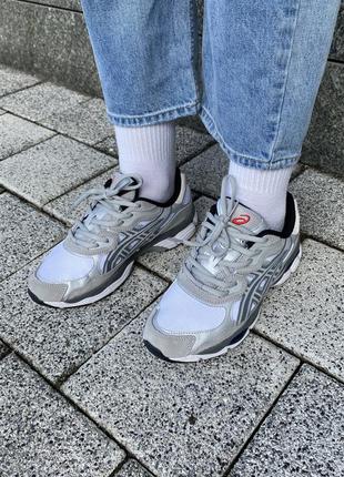 Мужские кроссовки asics gel nyc grey 40-41-42-44-459 фото