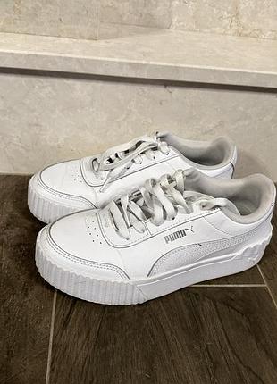 Кроссовки puma белые 38 р