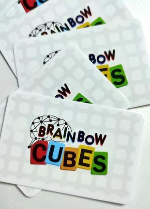 Brainbow cubes настольная игра мышления карты карточки украина брейншторм7 фото