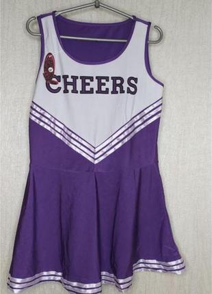 Платье маскарадное черлидерша, cheerleading6 фото