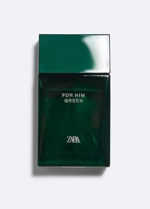 Парфумована вода zara for him green 100 мл