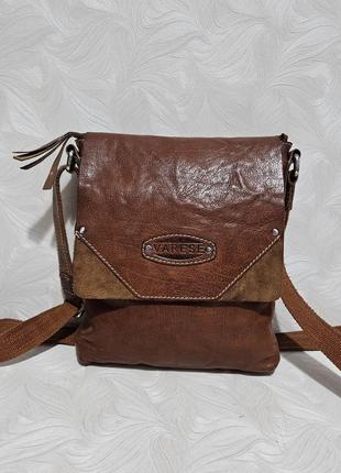 Чоловіча шкіряна сумка varese