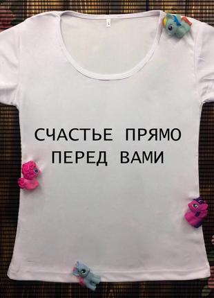 Женские футболки с принтом3 фото