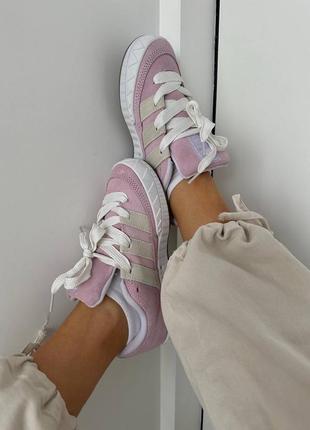 Кроссовки adidas adimatic “pink/white” premium3 фото