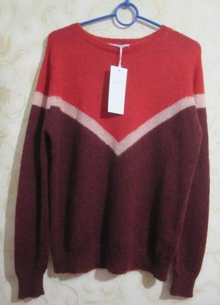 Гарный винтажный свитер из мохера1 фото