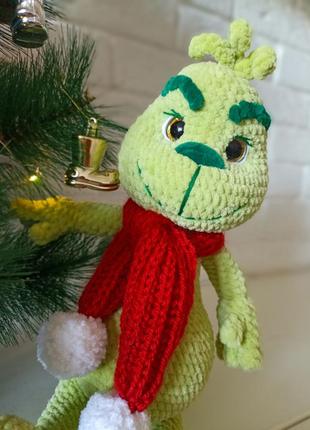 Гринч,новолетняя игрушка, handmade 2