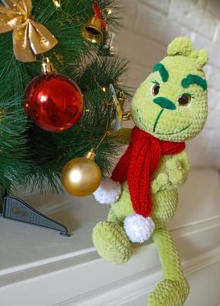 Гринч,новолетняя игрушка, handmade