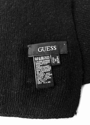 Стильный шерстяной шарф guess2 фото