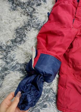 Комбінезон зимовий тепленькі зимові штанці комбез3 фото