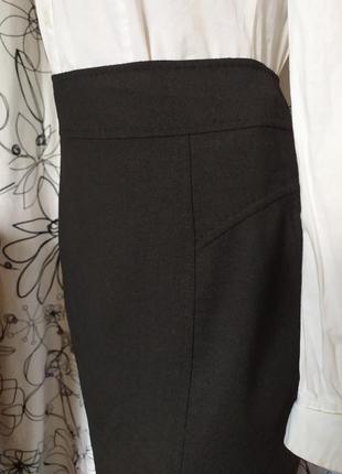 Итальянская юбка,миди,по фигуре,карандаш,тонкая шерсть,94%шерсти2 фото