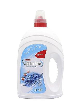 Новинка! універсальний гель для прання green line strong 4 л.