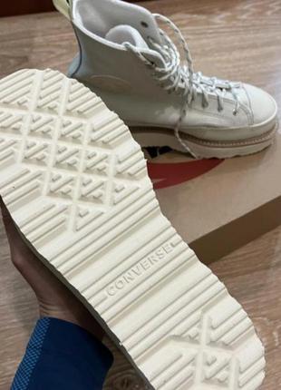 Ботинки, черевики, чоботи converse chuck taylor crafted boot hi6 фото