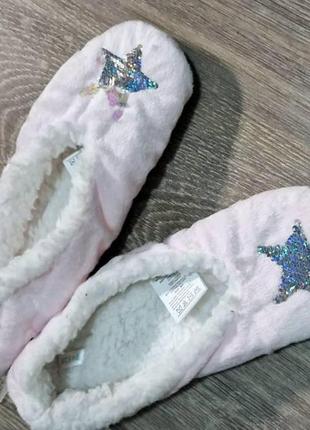 Стильні тапочки м'які теплі ardene 37/38