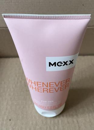 Mexx whenever wherever for her гель для душа 150ml3 фото