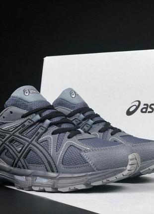 Р.40-44 кроссовки asics gel kahana 8 серые