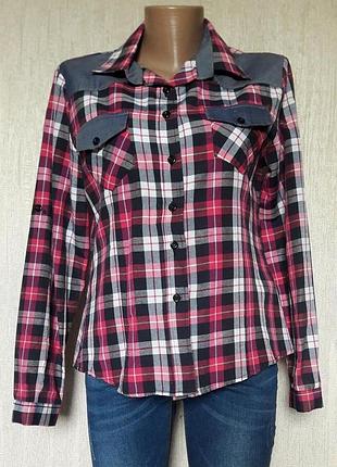 Стильна сорочка в клітку