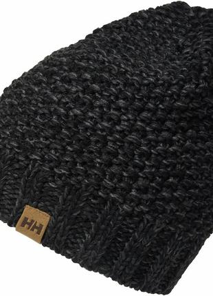 Теплая женская шапка
helly hansen chill knit beanie 625 black2 фото