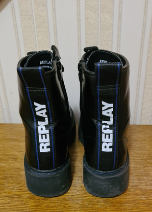 Женские черные ботинки replay, размер 38