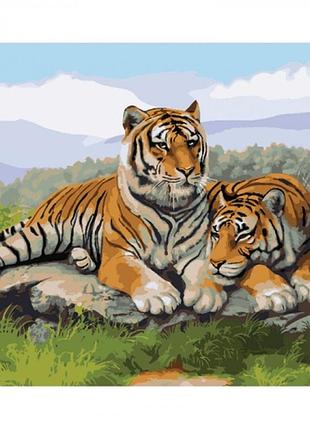 Картина по номерам с рамкой и акриловыми красками украина 40*50см