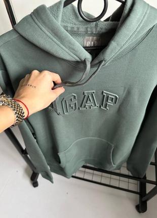 Новая оригинал кофта gap худи серая/фиолетовые кофта гап с капюшоном7 фото