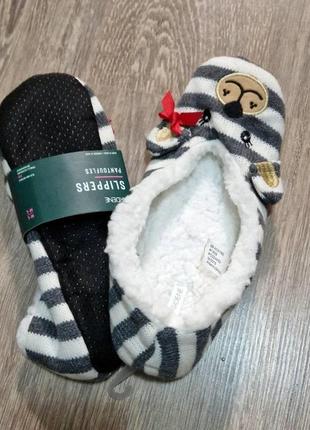 Стильные тапочки мягкие теплые ardene 37/38