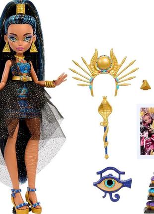 Лялька monster high cleo de nile клео де ніл у вечірній сукні monster ball