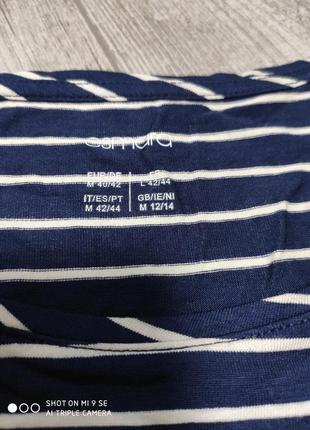 Легкое платье для беременных в полоску м, л