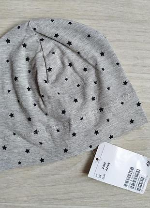 Новая щапочка н&м англия ⭐ трикотаж хб