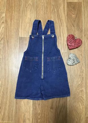 Крутий джинсовий комбінезон шорти 1-1,5 років