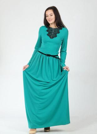 Платье зеленый (nd-20015-green)