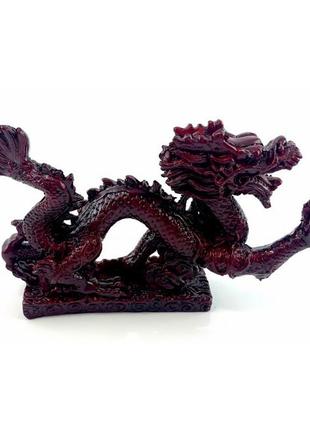 Статуэтка " дракон" полимер ( 12х 12х 4,5 см)2 фото