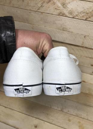 Кеды белые vans7 фото