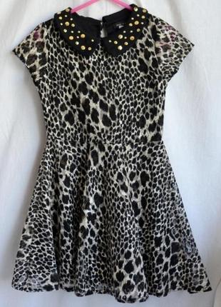 5 - 6 лет 116 см нарядное романтичное модное платье сарафан river island